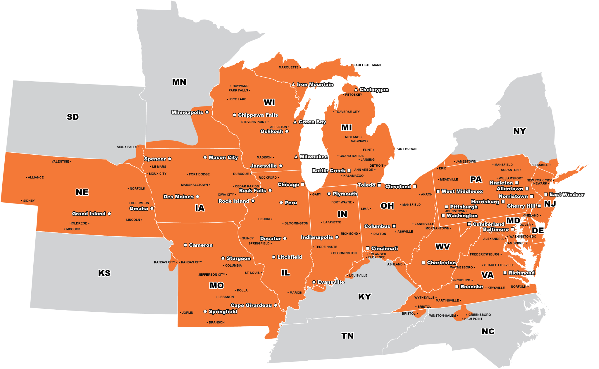 Transit Time Calculator - Dohrn Transfer Company